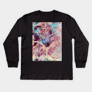 Cosmo Nightmare Glitch Kids Long Sleeve T-Shirt